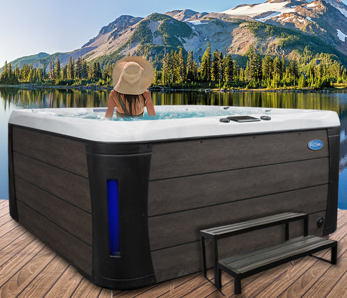 Calspas hot tub being used in a family setting - hot tubs spas for sale Colorado